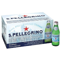 Nước khoáng có ga tự nhiên 250ml24-S.pellegrino-Sparkling natural mineral water