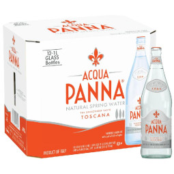 Nước khoáng tự nhiên 1L12 (chai thủy tinh - không ga) - Acqua Panna