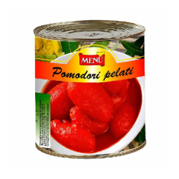 Peeled Tomatoes Without Citric Acid (2500G) - Menu
