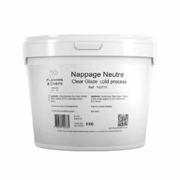 Nappage Neutre Clear Glaze Cold Process (6Kg) - Flavors And Chefs