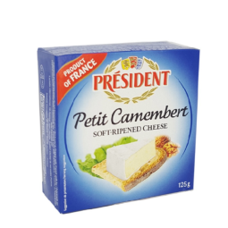 Petit Camembert In Tin (125G) - PrÃ©sident