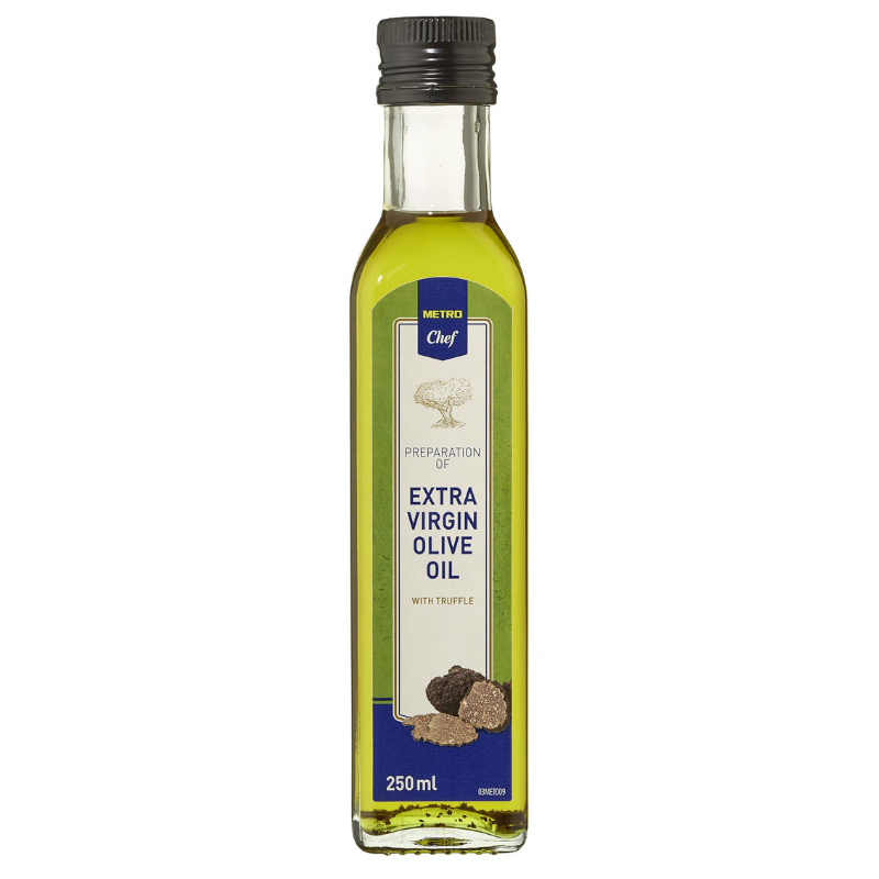 Extra Virgin Olive Oil (With Truffle) (250ml) - Metro Chef