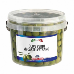 Olives giant green Aperitif(2Kg-3.1Kg) - Madama Oliva