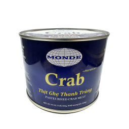 Blue Crab Lump Meat Canned Pasteurized (454G) - Monde Premium