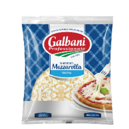 Mozzarella Shredded Frozen (2.5Kg) - Galbani