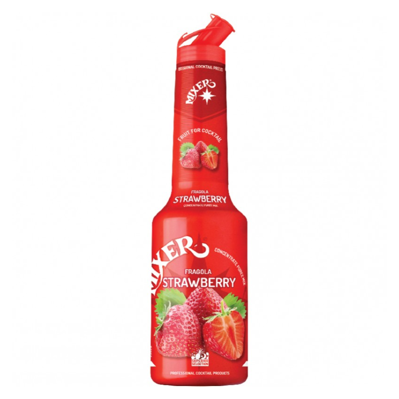 Dâu tây nghiền nhuyễn – Mixer - Concentrate Puree Mix - Strawberry 1L