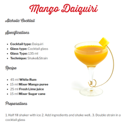 Concentrate Puree Mango (1L) - Mixer