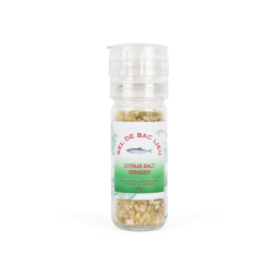 Lime Peel & Coarse Salt Mix Grinder (70G) - Bac Lieu
