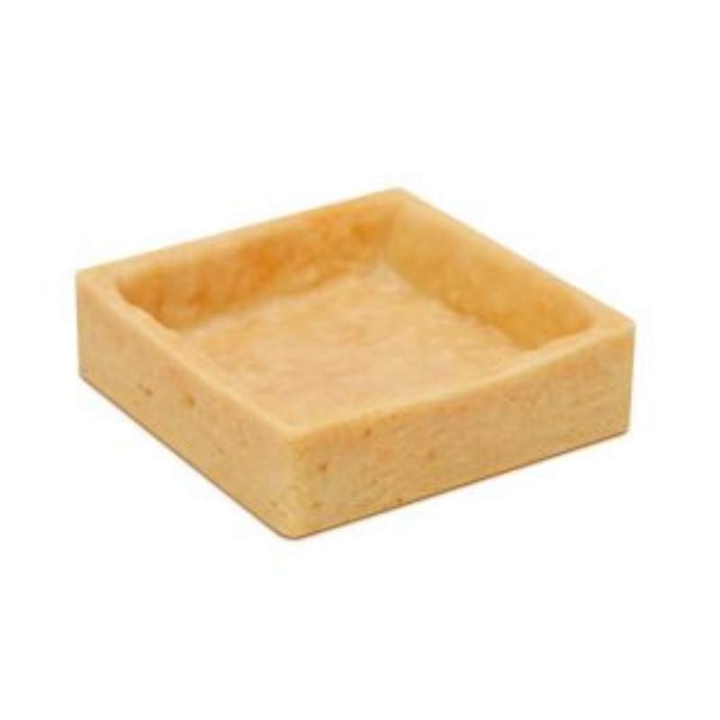 Vỏ Bánh Square Tart Shell Matcha (4Cm , 12G) - (Qty Per Ctn) - C'Est Bon